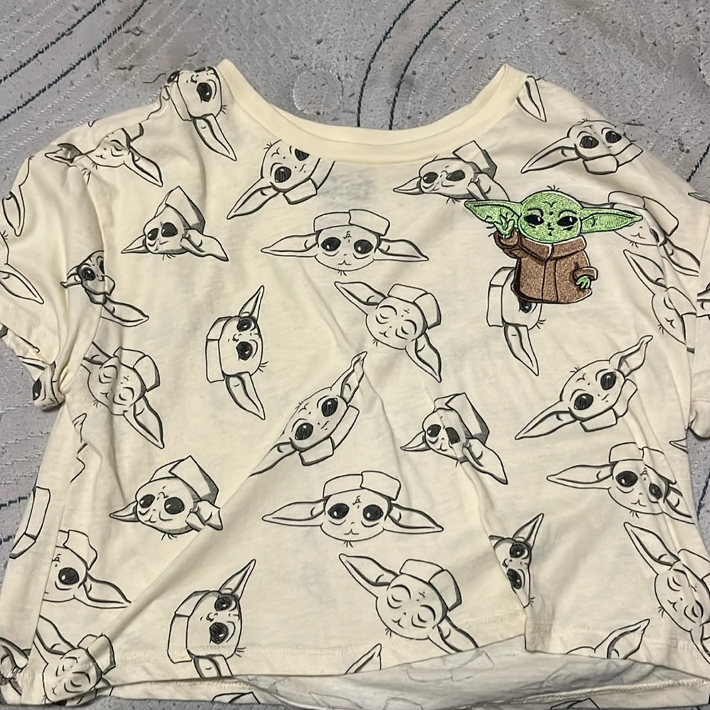 Yoda Crop Top